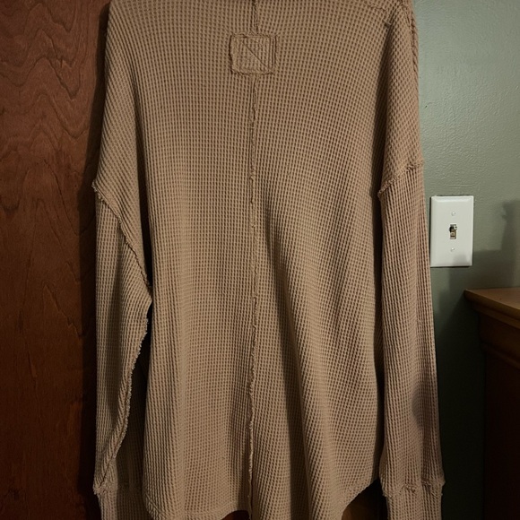 Aerie Lumberjane waffle sweatshirt - Picture 5 of 5